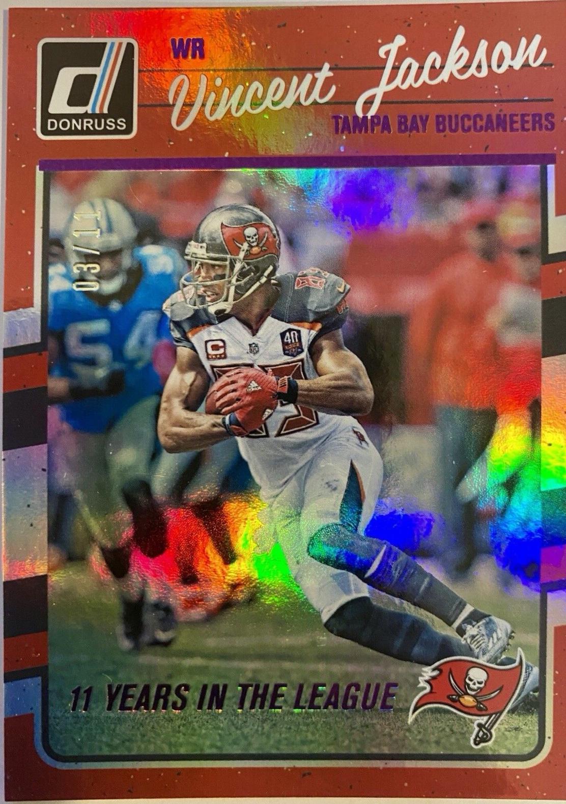 Vincent Jackson [Years Stat Line] #278