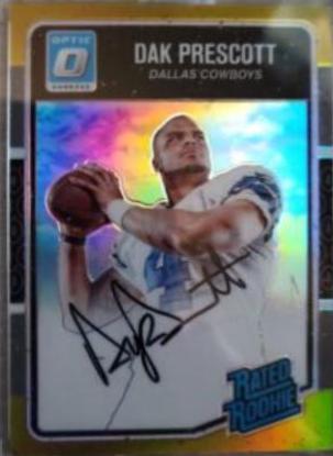 Dak Prescott [Autograph Gold] #162