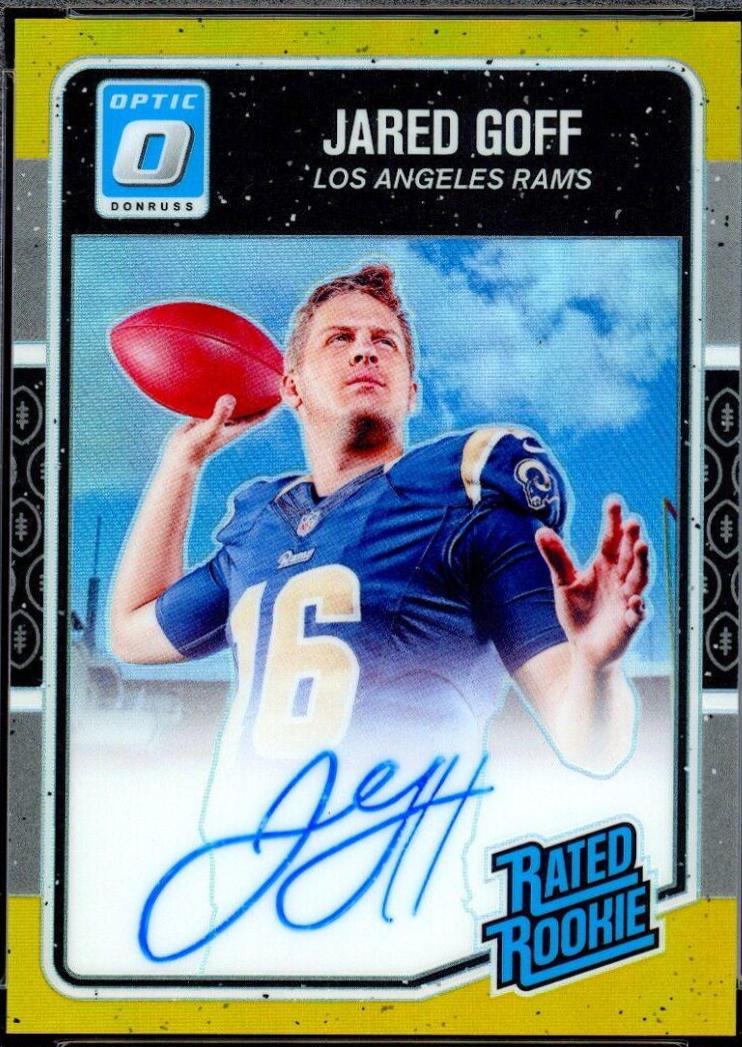 Jared Goff [Autograph Gold] #172