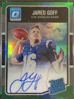 Jared Goff [Autograph Green] #172