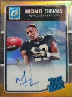 Michael Thomas [Autograph Gold] #186
