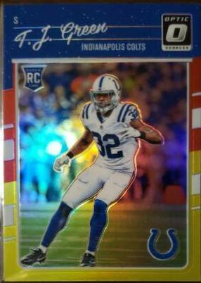 T.J. Green [Red and Yellow] #143