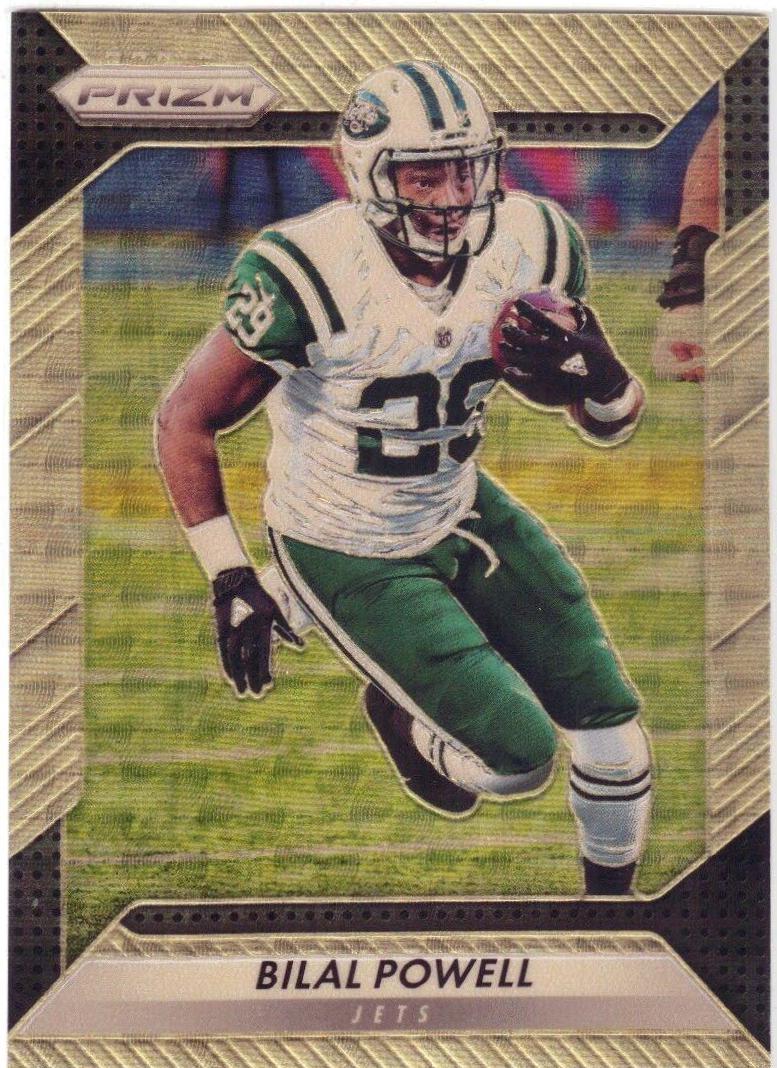 Bilal Powell [Gold Vinyl Prizm] #92