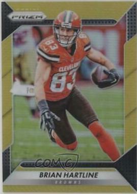 Brian Hartline [Gold Prizm] #158