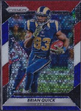 Brian Quick [Red White and Blue Disco Prizm] #123
