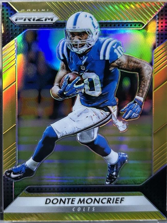 Donte Moncrief [Gold Prizm] #152