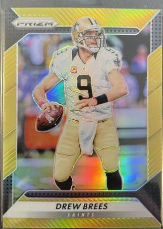 Drew Brees [Gold Prizm] #111