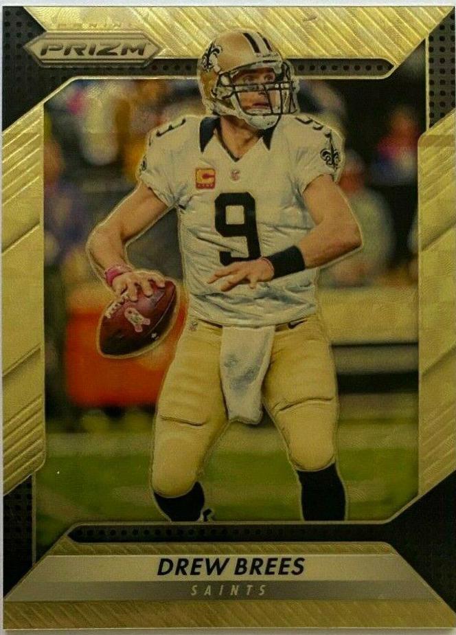 Drew Brees [Gold Vinyl Prizm] #111