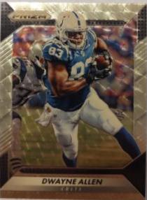 Dwayne Allen [Gold Vinyl Prizm] #182