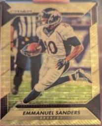 Emmanuel Sanders [Gold Vinyl Prizm] #144