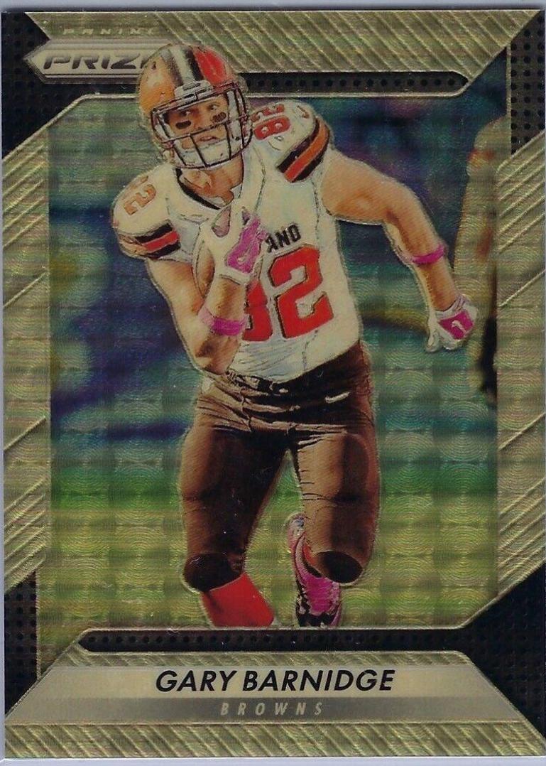 Gary Barnidge [Gold Vinyl Prizm] #168