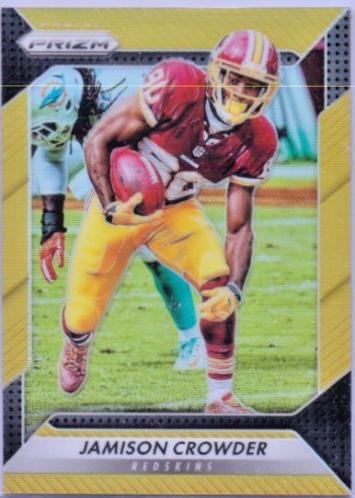 Jamison Crowder [Gold Prizm] #147
