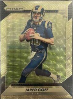 Jared Goff [Gold Vinyl Prizm] #208