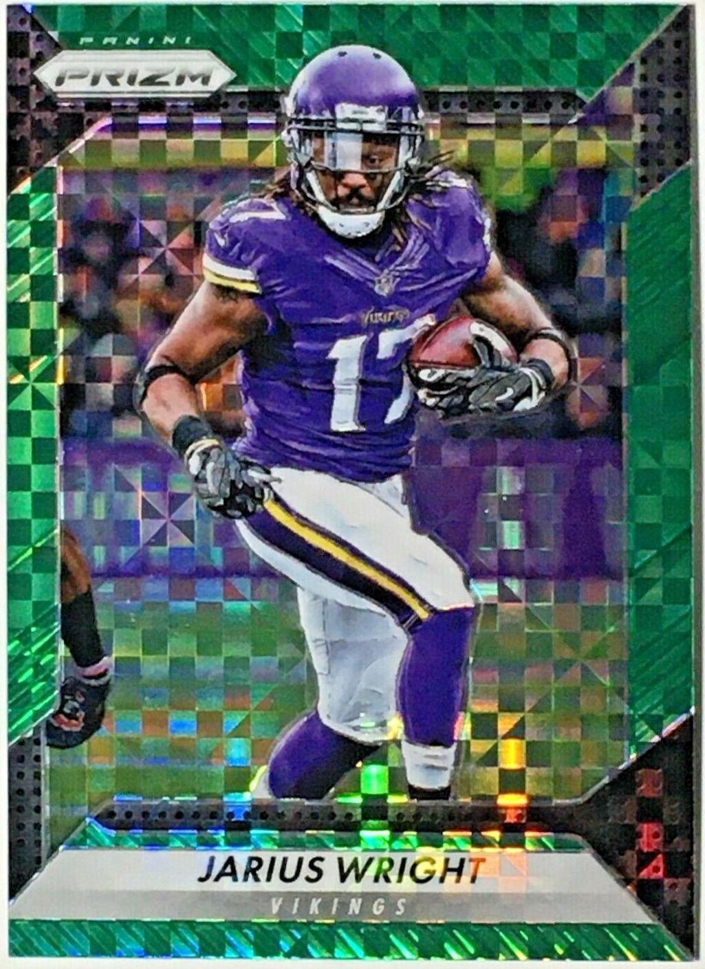 Jarius Wright [Green Power Prizm] #179