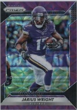 Jarius Wright [Purple Scope Prizm] #179