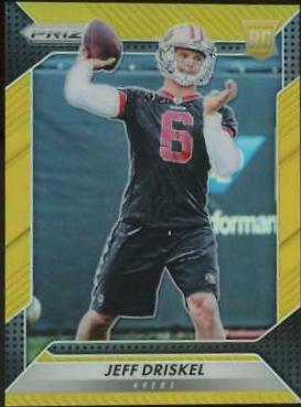 Jeff Driskel [Gold Prizm] #216