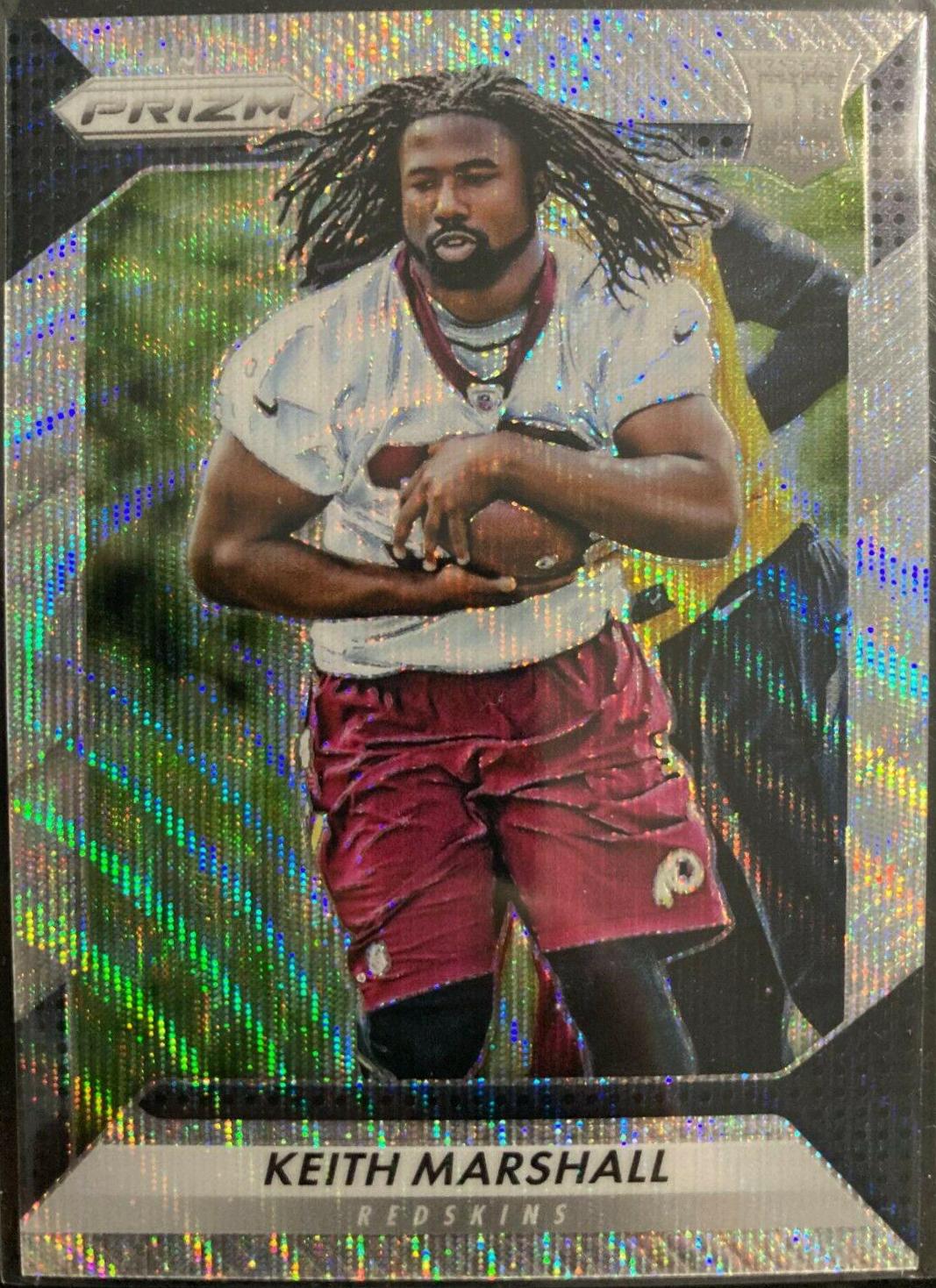 Keith Marshall [Blue Wave Prizm] #261