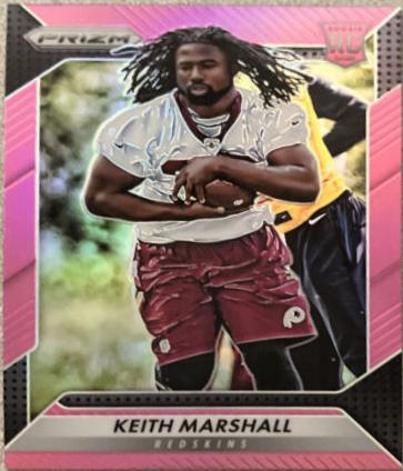 Keith Marshall [Pink Prizm] #261