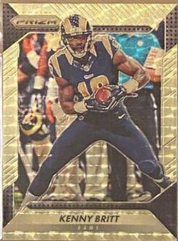 Kenny Britt [Gold Vinyl Prizm] #103