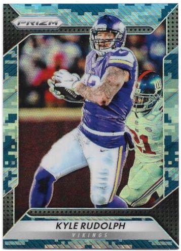 Kyle Rudolph [Camo Prizm] #189