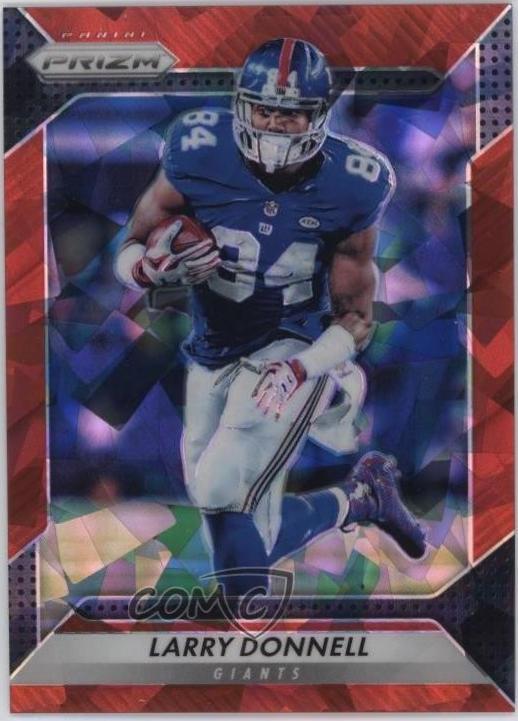 Larry Donnell [Red Crystals Prizm] #37