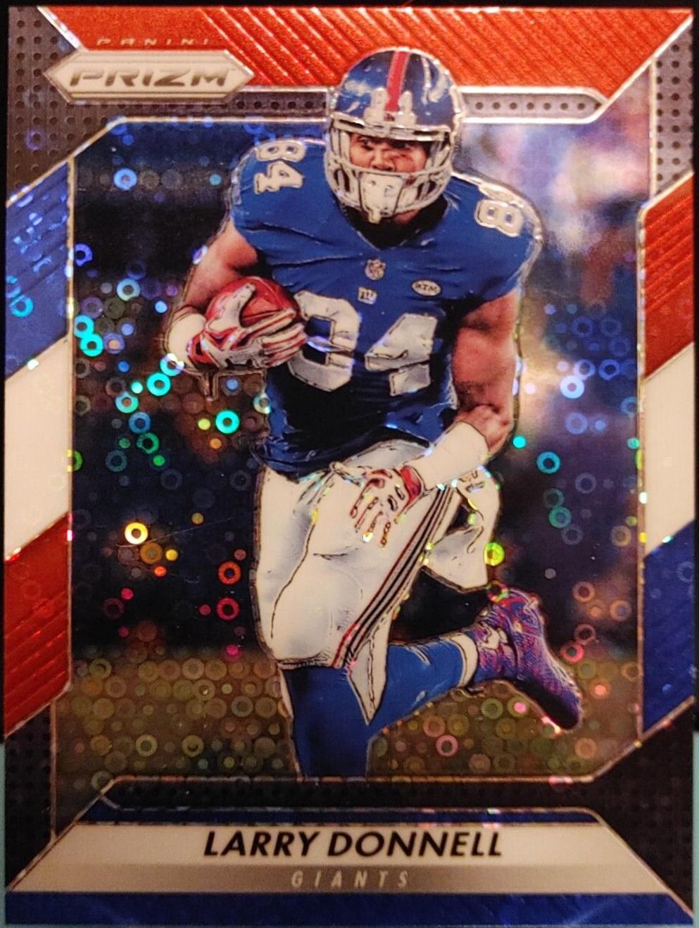 Larry Donnell [Red White and Blue Disco Prizm] #37