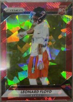Leonard Floyd [Red Crystals Prizm] #214