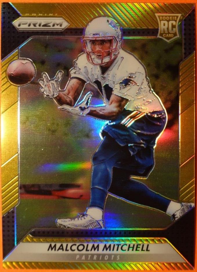 Malcolm Mitchell [Gold Prizm] #284