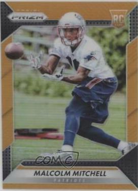 Malcolm Mitchell [Orange Prizm] #284