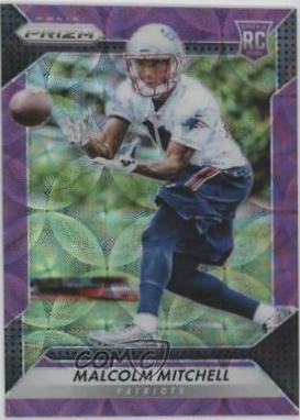 Malcolm Mitchell [Purple Scope Prizm] #284