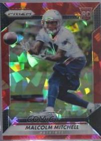 Malcolm Mitchell [Red Crystals Prizm] #284