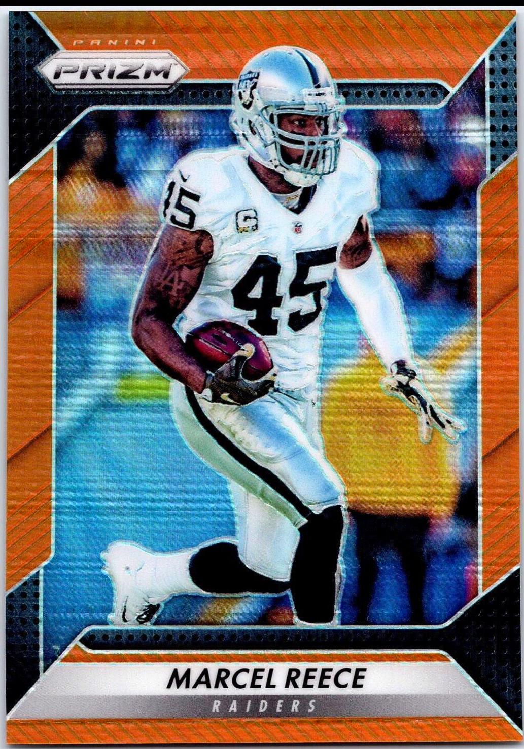Marcel Reece [Orange Prizm] #36