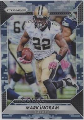 Mark Ingram [Camo Prizm] #121