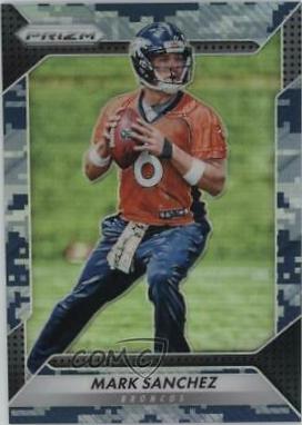 Mark Sanchez [Camo Prizm] #104