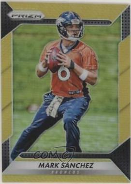 Mark Sanchez [Gold Prizm] #104