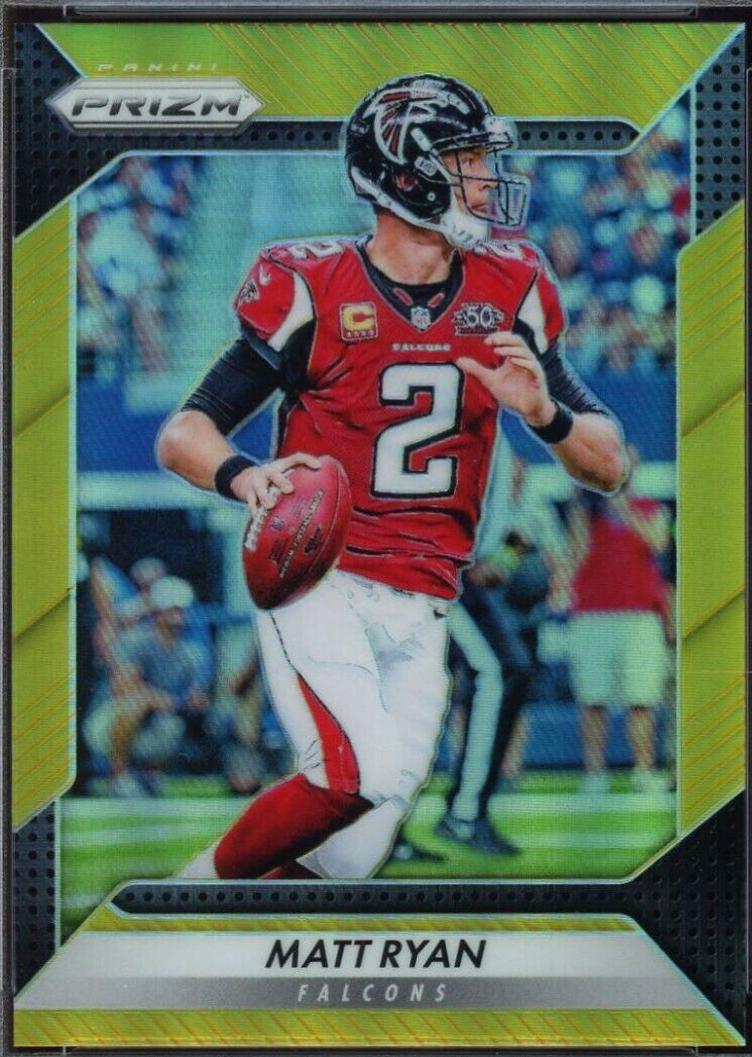 Matt Ryan [Gold Prizm] #199
