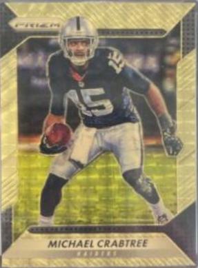 Michael Crabtree [Gold Vinyl Prizm] #46