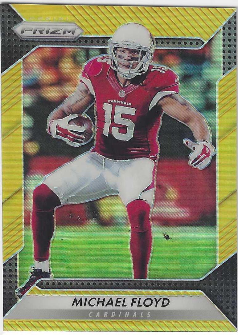 Michael Floyd [Gold Prizm] #73