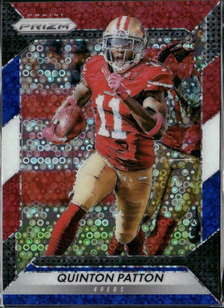 Quinton Patton [Red White and Blue Disco Prizm] #163
