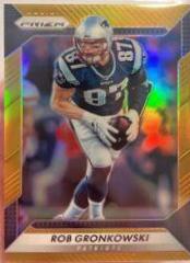 Rob Gronkowski [Gold Prizm] #52