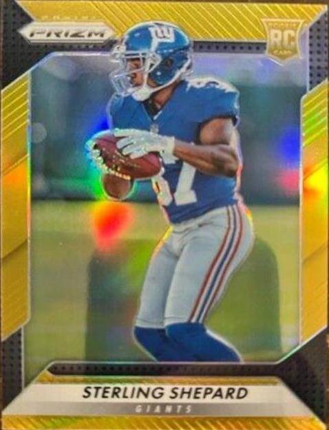 Sterling Shepard [Gold Prizm] #300