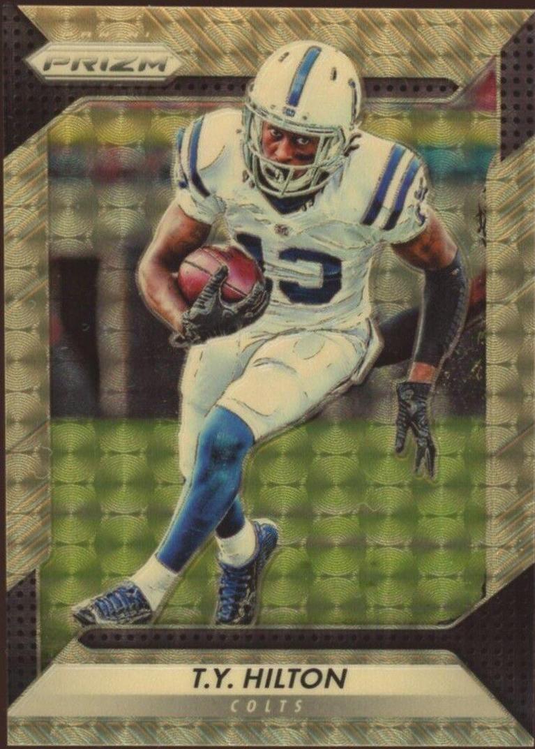 T.Y. Hilton [Gold Vinyl Prizm] #162