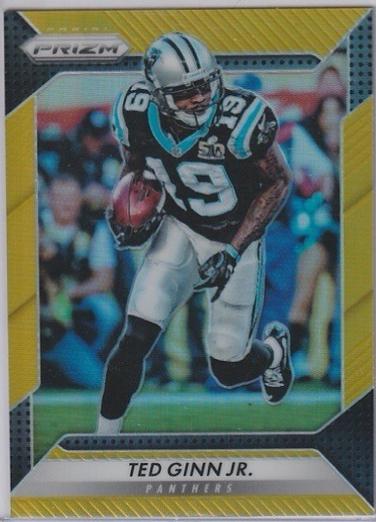 Ted Ginn Jr. [Gold Prizm] #91