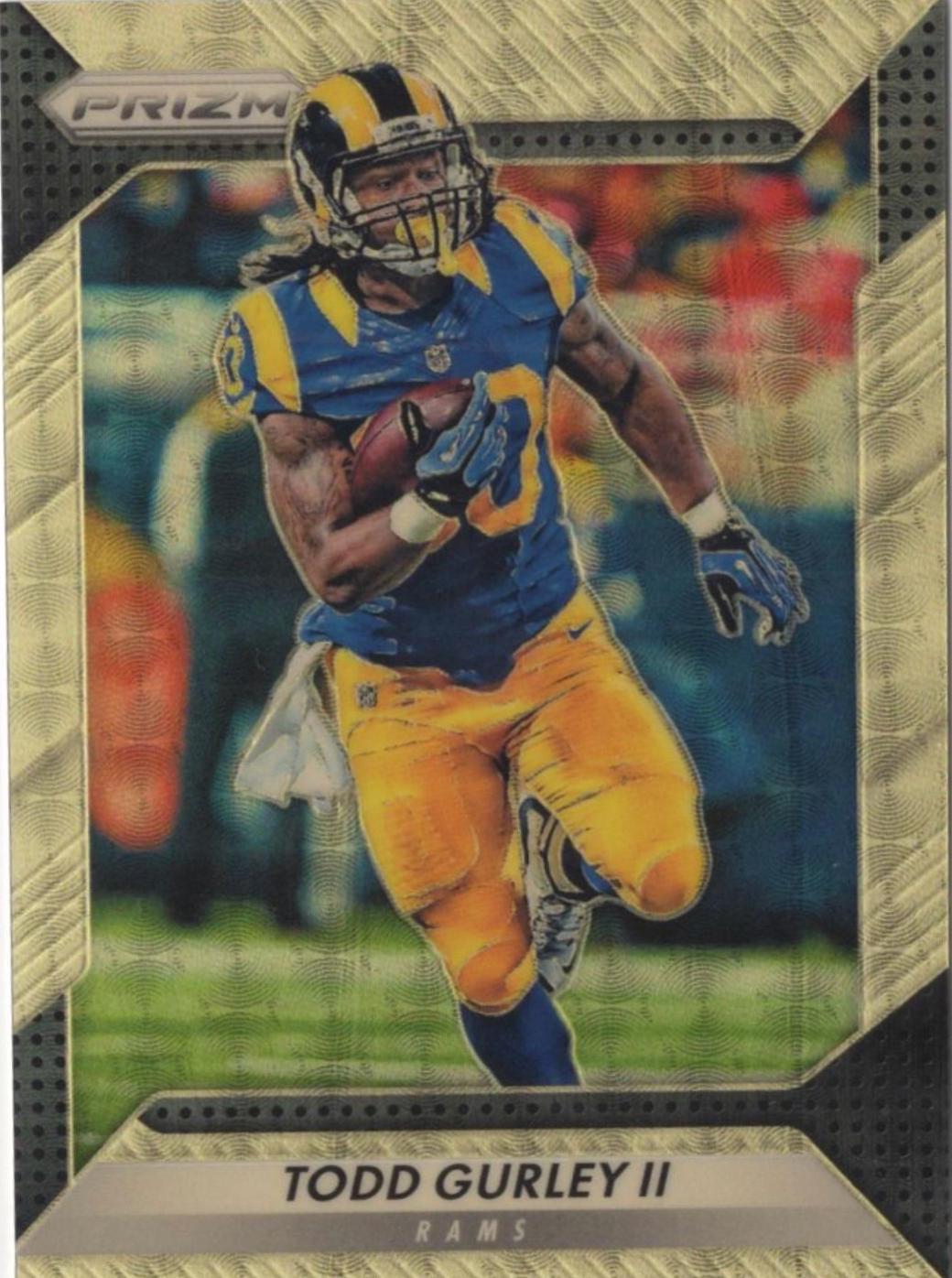 Todd Gurley II [Gold Vinyl Prizm] #93