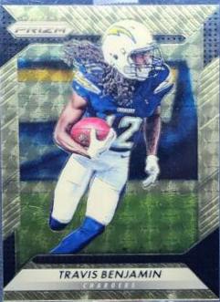 Travis Benjamin [Gold Vinyl Prizm] #96