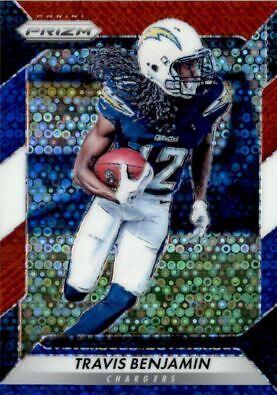 Travis Benjamin [Red White and Blue Disco Prizm] #96