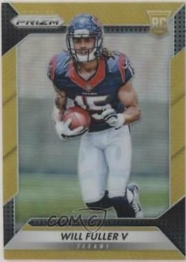 Will Fuller V [Gold Prizm] #268