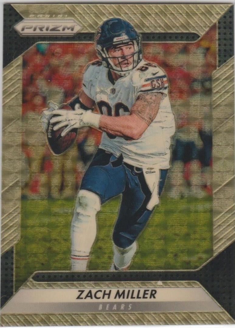 Zach Miller [Gold Vinyl Prizm] #19