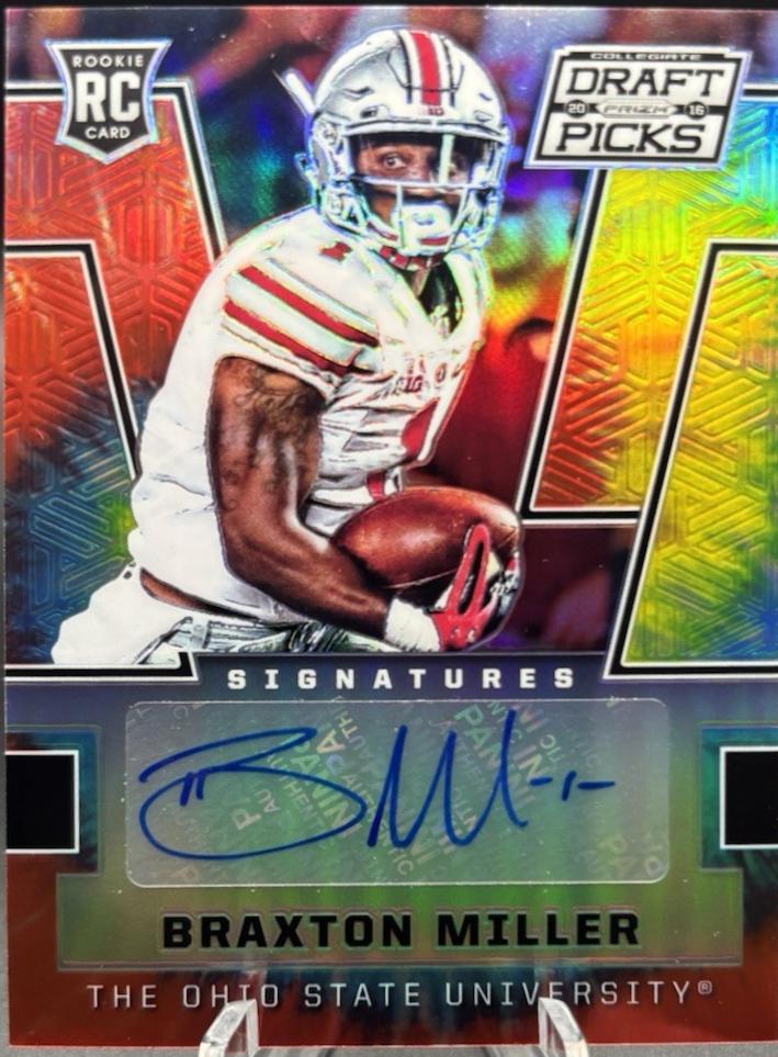 Braxton Miller [Autograph Tie Dyed Prizm] #138