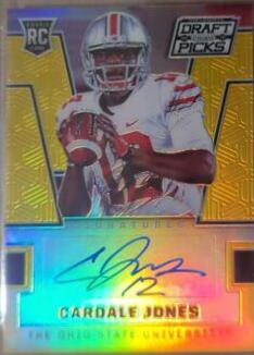 Cardale Jones [Autograph Gold Prizm] #109